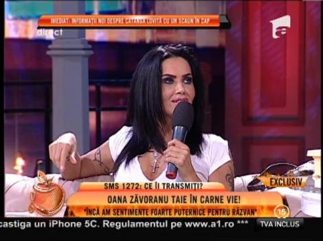 Oana Zăvoranu se destăinuie și... taie-n carne vie