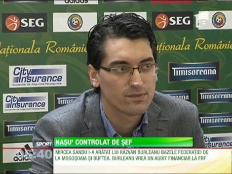 Răzvan Burleanu vrea un audit financiar la FRF