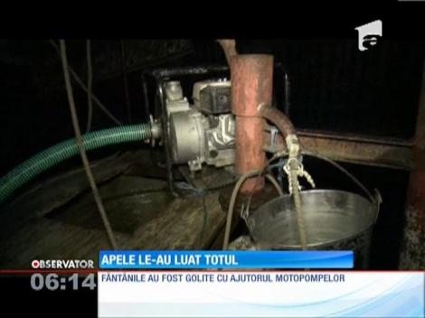 Un sat din Brăila a fost măturat de ape