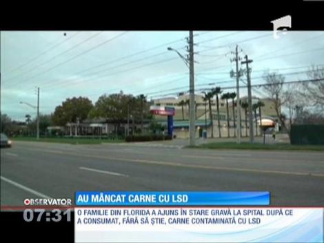 Au ajuns la spital după ce au consumat, fără să ştie, carne contaminată cu LSD