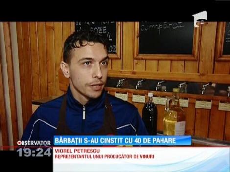 Bărbații s-au cinstit cu 40 de pahare