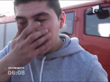 Au trecut pe l&acirc;ngă moarte pe o şosea din Bistriţa Năsăud