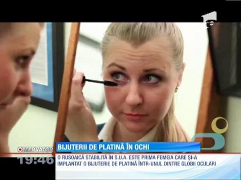 Bijuterii pe globul ocular! Cea mai nouă modă pentru care pacientele cabinetelor estetice de peste Ocean