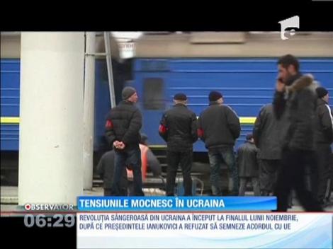 Tensiunile mocnesc în Ucraina