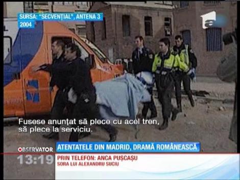 Atentatele din Madrid, dramă românească