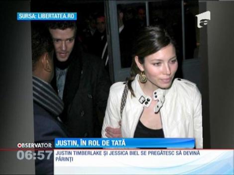 Justin Timberlake şi Jessica Biel se pregătesc să devină părinţi