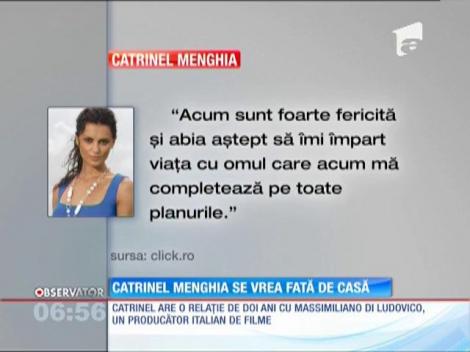 Catrinel Menghia vrea să devină mamă