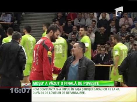 Doroftei, spectator de lux la o finală istorică în handbalul românesc!