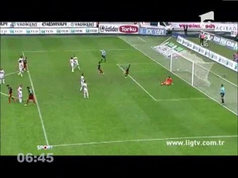 Bogdan Stancu a marcat din nou în campionatul Turciei