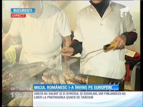 Micii au fost salvaţi! Comisia Europeană a aprobat ingredientele bicarbonat şi carmin în carnea de mici