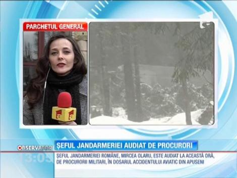 Şeful jandarmeriei audiat de procurori
