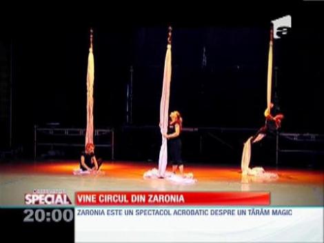 Zaronia, spectacolul care îmbină dansul, acrobaţia, muzica şi efectele speciale!