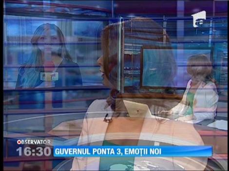 UPDATE! Guvernul şi-a asumat răspunderea pe programul înaintat Parlamentului