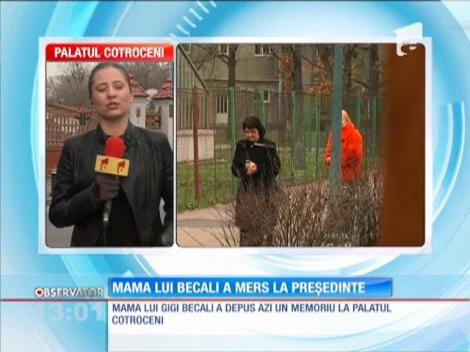 Mama lui Becali a mers la preşedinte