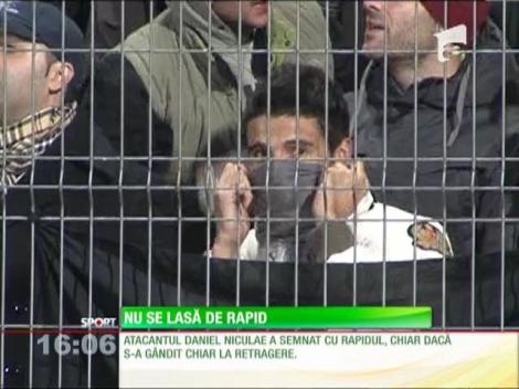 Daniel Niculae îşi face redebutul la Rapid cu FC Clinceni