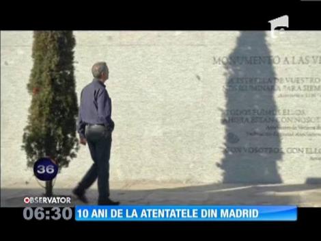 Se împlinesc 10 ani de la atentatele din Madrid