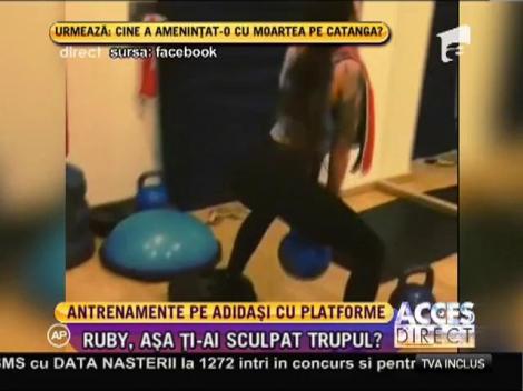 Ruby nu mai stinge lumina ci se antrenează!