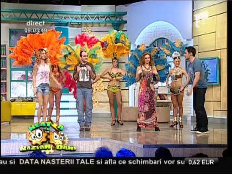 Operatorul Memelu' şi-a demontrat talentul la dans!