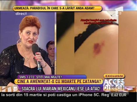 Soacra lui Marian Mexicanu iese la atac!
