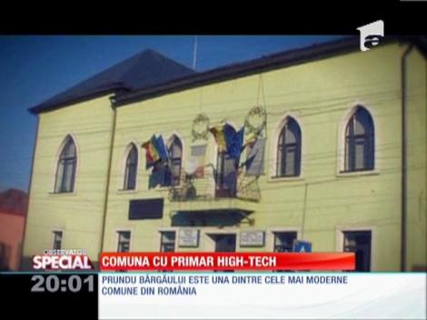 Prundu Bârgaului, comuna cu primar High-Tech