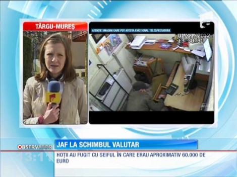 Jaf la o casă de schimb valutar