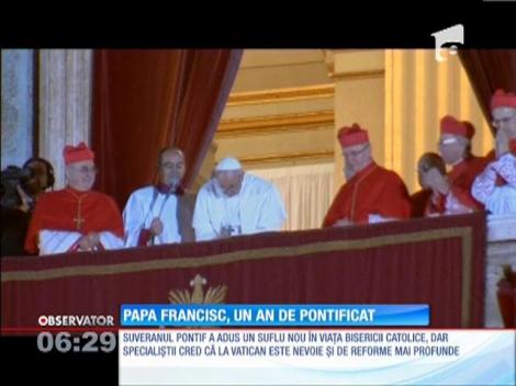 Papa Francisc, un an de pontificat
