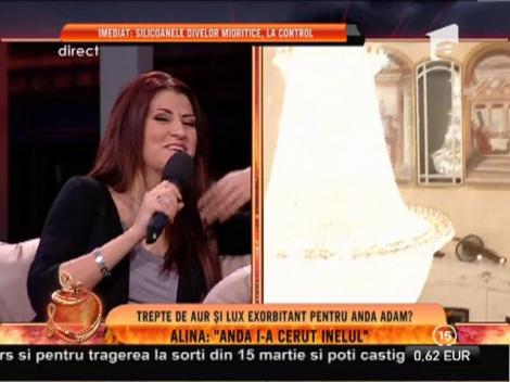 Alina Radi: ”Inelul primit de Anda Adam de la Nick Rădoi este al fostei sale logodnice”
