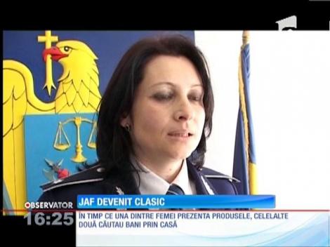 Un jaf în toată regula şi-a făcut intrarea în casa unei bătrâne din Alba cu o simplă bătaie în uşă!