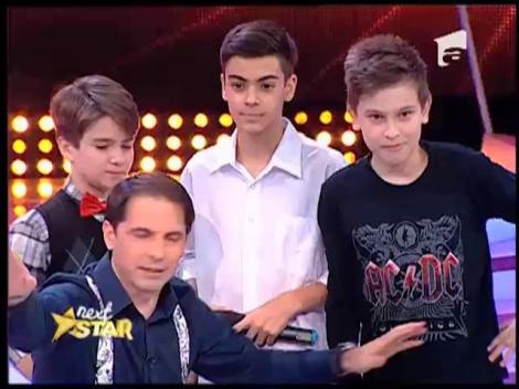 Prezentare: Teo, Andy, Roby & Cosmin - București, 8-12 ani