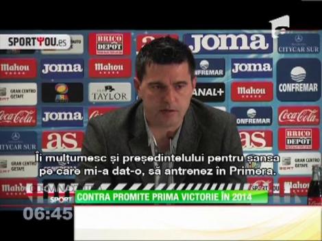 Cosmin Contra promite prima victorie pentru Getafe în 2014