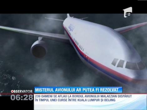 Misterul avionului malaezian dispărut şi-ar putea găsi dezlegarea