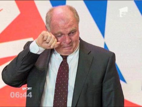Uli Hoeness, condamnat la 3 ani şi 6 luni de închisoare cu executare