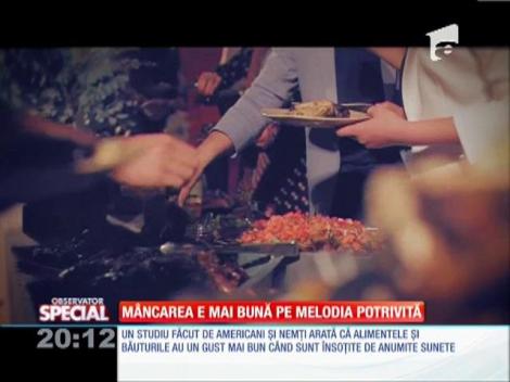 Special! M&acirc;ncarea e mai bună pe melodia potrivită