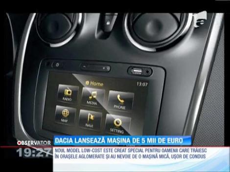 Dacia va lansa maşina de 5.000 de euro
