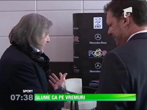 Ţiriac şi Năstase, puşi pe glume