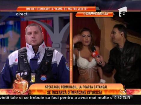 Spectacol formidabil la poarta Corneliei Catanga