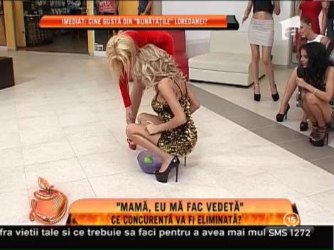 "Mamă, eu mă fac vedetă", proba cu mingea