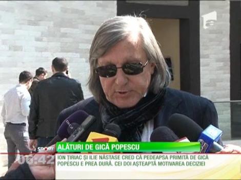 Ion Ţiriac şi Ilie Năstase, alături de Gică Popescu