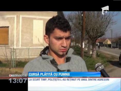 Un taximetrist din Reşiţa a fost luat la pumni de doi clienţi