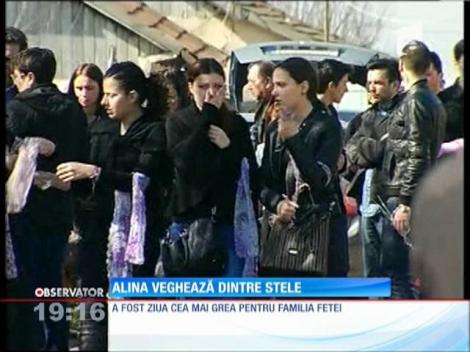 Alina, studenta lovită mortal pe un bulevard din Capitală, a fost înmormântată
