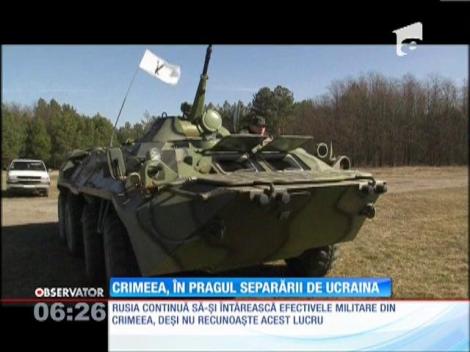 Ultimele pregătiri pentru referendumul din Crimeea