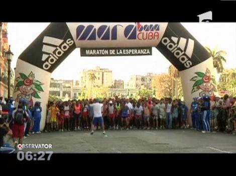 Maraton pentru susţinerea luptei împotriva cancerului, la Havana