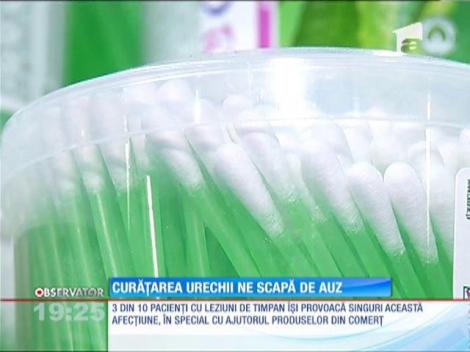 Spray-urile pentru urechi şi aspiratoarele minune ne pot lăsa fără auz