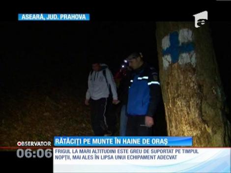 Nouă tineri din Bucureşti s-au rătăcit in inima munţilor Bucegi
