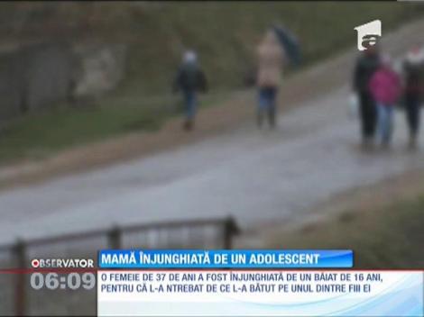 Botoşani: Femeie de 37 de ani înjunghiată de un adolescent de 16 ani