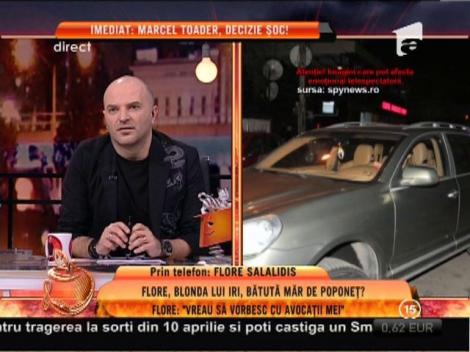 Flore, despre incidentul violent: ”Am făcut plângere la poliție”
