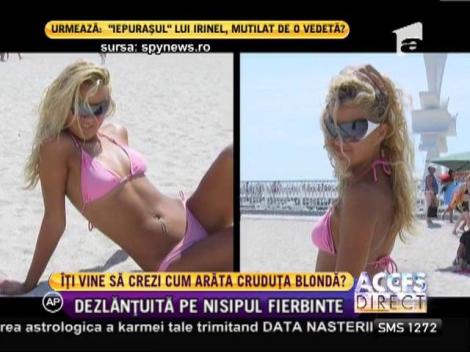 Daniela Crudu, dezlănțuită pe nisipul fierbinte