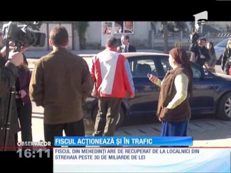 Fiscul acţionează şi în trafic