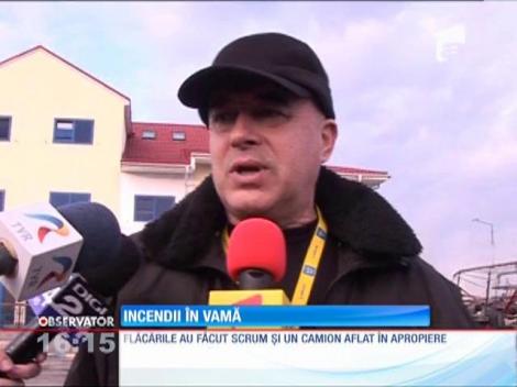 Incendii în vama Borş