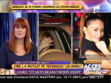 Flore: ”Nu știu cine m-a bătut”